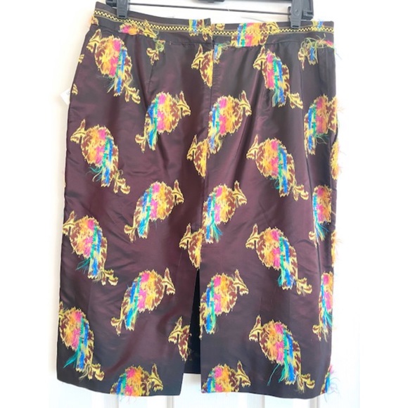 ⭐️sold⭐️Ultra Ozbek Skirt - Eyelash Appliqué & Pockets. - Picture 3 of 10